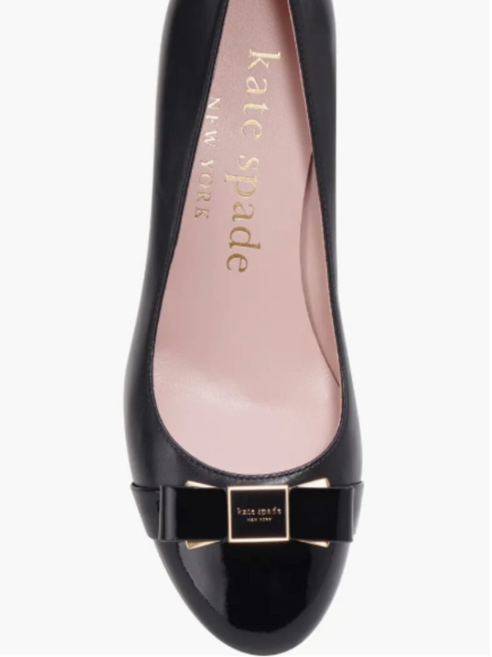 Kate Spade New York Women's Bowdie Slip-On Embellished Pumps Black Size 7.5 - Picture 3 of 8